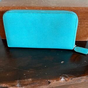 Turquoise Wallet Clutch by Talbots